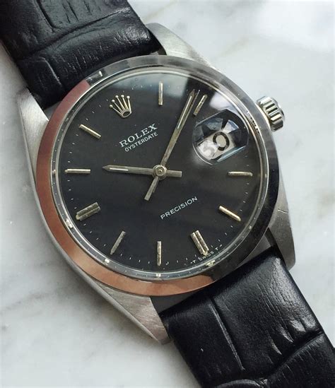 rolex precision vintage black|vintage rolex precision watches.